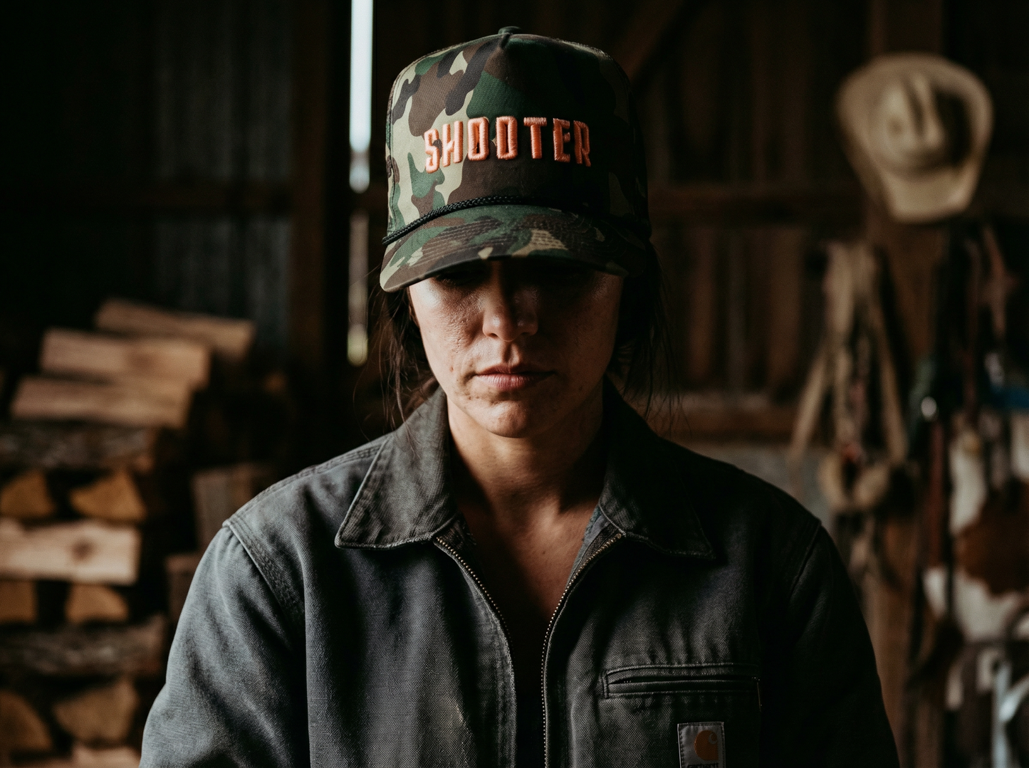 Coral SHOOTER Classic Camo Hat