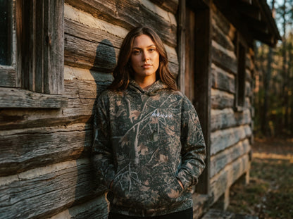 Calm In The Fire Camo Hoodie