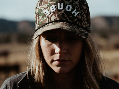 White HOUSE Commando Camo Hat